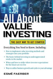 Cover of: All About Value Investing
