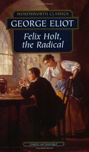 Cover of: Felix Holt by George Eliot