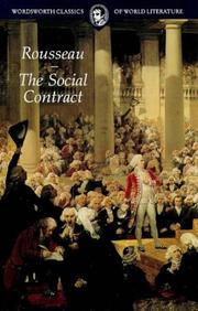 Cover of: The Social Contract by Jean-Jacques Rousseau