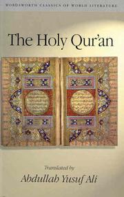 Cover of: The Holy Qur'an by Abdullah Yusuf Ali