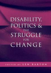 Disability, politics & the struggle for change