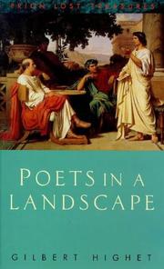Poets in a landscape by Gilbert Highet
