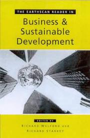 The Earthscan reader in business and sustainable development