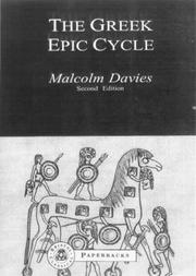 The Greek epic cycle