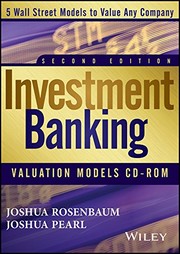 Cover of: Investment Banking Valuation Models