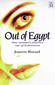 Cover of: Out of Egypt by Jeanette Howard