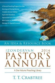 Cover of: The Zondervan 2014 Pastor's Annual