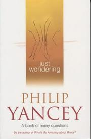 Cover of: Just Wondering by Philip Yancey