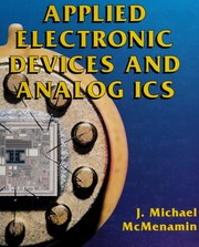 Cover of: Applied electronic devices and analog ICs