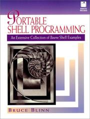 Portable Shell Programming by Bruce Blinn