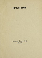 Cover of: The United nations, with a statement by Edward R. Stettinius, jr. ...