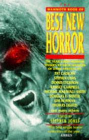 The mammoth book of best new horror
