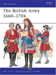 The British Army, 1660-1704