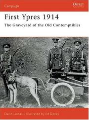 First Ypres 1914 : the graveyard of the Old Contemptibles