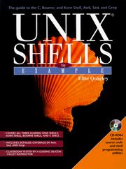 Cover of: UNIX shells by example