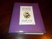 Cover of: Words to Live By by Jo Petty