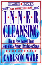 Cover of: INNER CLEANSING by Carlson Wade.