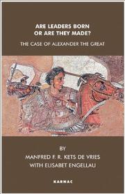 Are leaders born or are they made? : the case of Alexander the Great