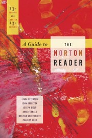 Cover of: A Guide to The Norton Reader 13th Edition by 