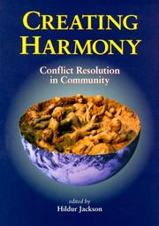 Cover of: Creating Harmony by Hildur Jackson