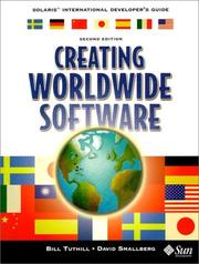 Cover of: Creating worldwide software: Solaris international developer's guide