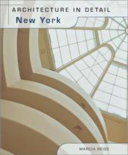 Cover of: Architecture in Detail New York (Architecture in Detail)