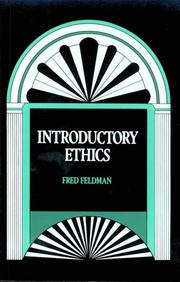 Cover of: Introductory ethics
