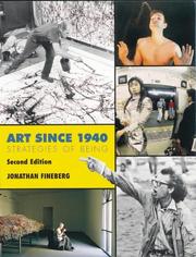 Cover of: Art Since 1940 by Jonathan David Fineberg