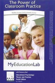 Cover of: MyEducationLab Pegasus with Pearson eText -- Standalone Access Card -- for Educational Psychology: Theory and Practice