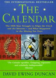 Cover of: The Calendar by David Ewing Duncan