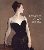 Cover of: Americans in Paris 1860-1900 (National Gallery Company)