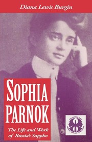 Cover of: Sophia Parnok: The Life and Work of Russia's Sappho