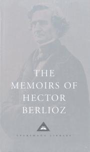 Cover of: Memoirs by Hector Berlioz