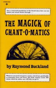 Cover of: Magick of Chant O Matics