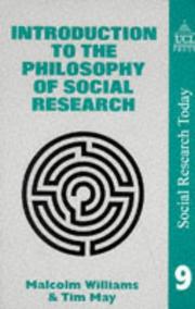 Introduction to the philosophy of social research