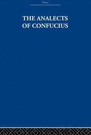 Cover of: The Analects of Confucius