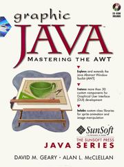 Graphic Java : mastering the AWT