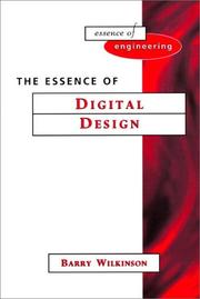 Cover of: The essence of digital design