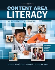 Content Area Literacy by John Readence, Thomas W Bean, R Scott Baldwin