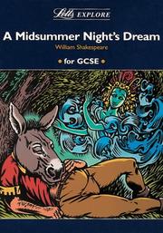 Cover of: Letts Explore "Midsummer Night's Dream" (Letts Literature Guide)