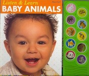 Cover of: Listen & Learn Baby Animals