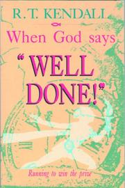 When God says 'well done!'