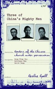 Three of China's mighty men