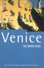 Cover of: Venice by Jonathan Buckley, Hilary Robinson