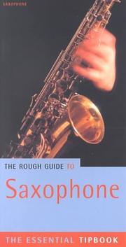 Cover of: The Rough Guide to Saxophone Tipbook