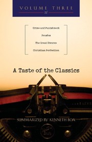 Cover of: A Taste of the Classics: Crime & Punishment, Pensées, The Great Divorce & Christian Perfection