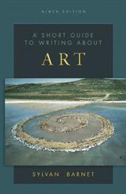 Cover of: A Short Guide to Writing About Art (The Short Guide Series)