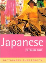 Japanese : a Rough Guide dictionary phrasebook