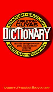 Cover of: The new revised Appleton-Cuyás dictionary