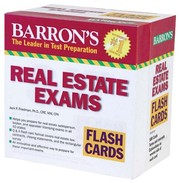 Cover of: Barron's Real Estate Exam Flash Cards